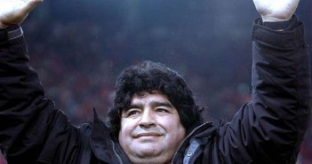 Diego Armando Maradona antes de su operación